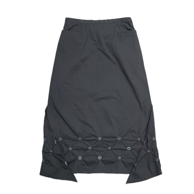 Haat issey miyake button pleats skirt