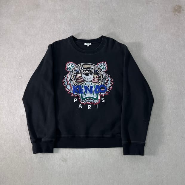 100 겐조 타이거 빅로고 맨투맨