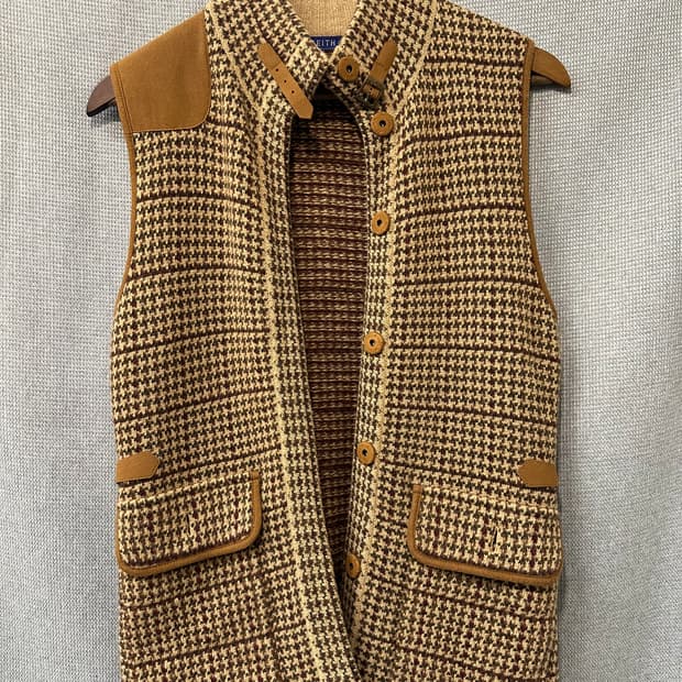 카아스 KEITH 울 캐시미어 블렌드 클래식 니트 베스트