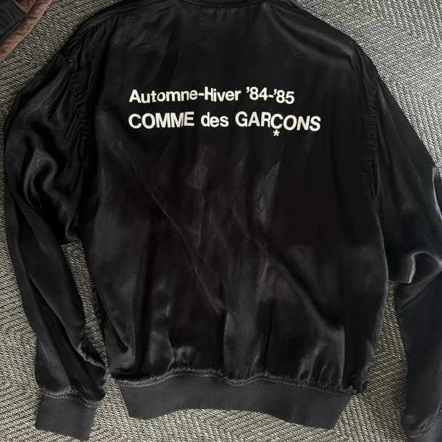 꼼데가르송 스태프 블루종