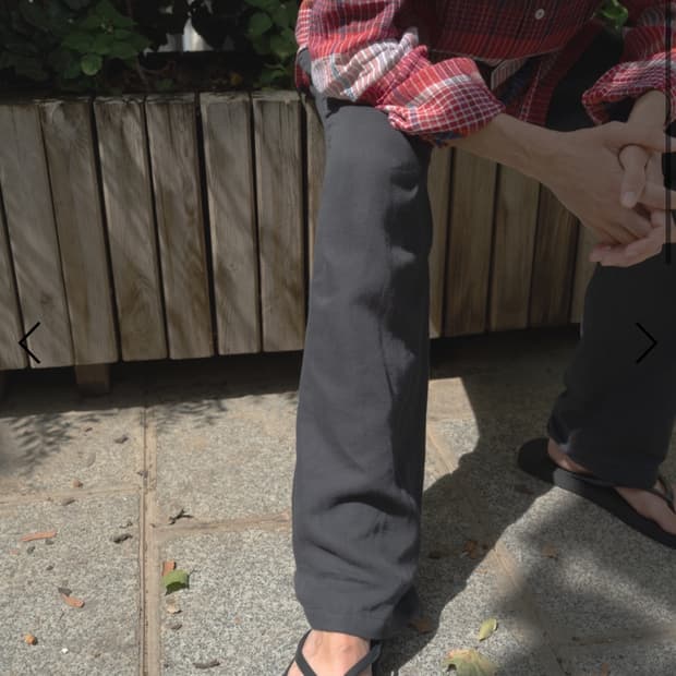 구매)a.ta cotton daily pants
