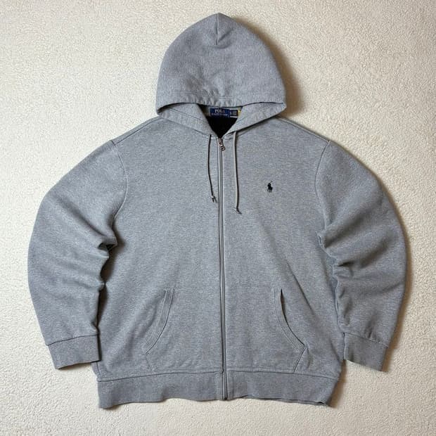 폴로 랄프로렌 큐알 신형 로고 후드 집업 PN7003