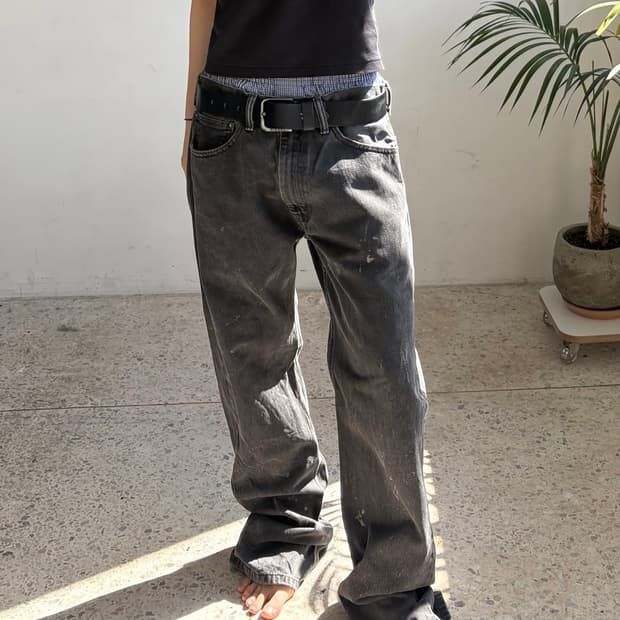 리바이스 505 블랙 