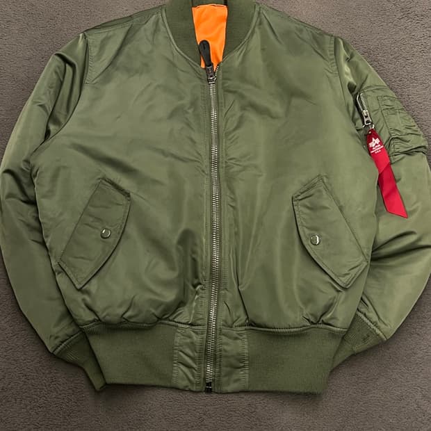 알파인더스트리 MA-1 자켓 처분 