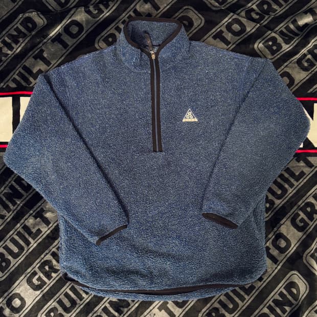 나이키 올 컨디션 기어 피터스 플리스 하프 짚 풀 오버