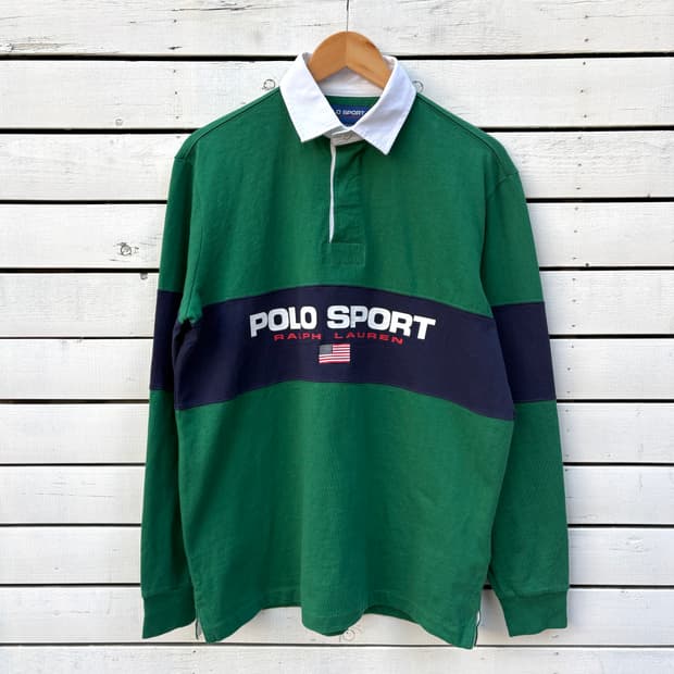 Polo 폴로 스포츠 럭비티 롱슬리브