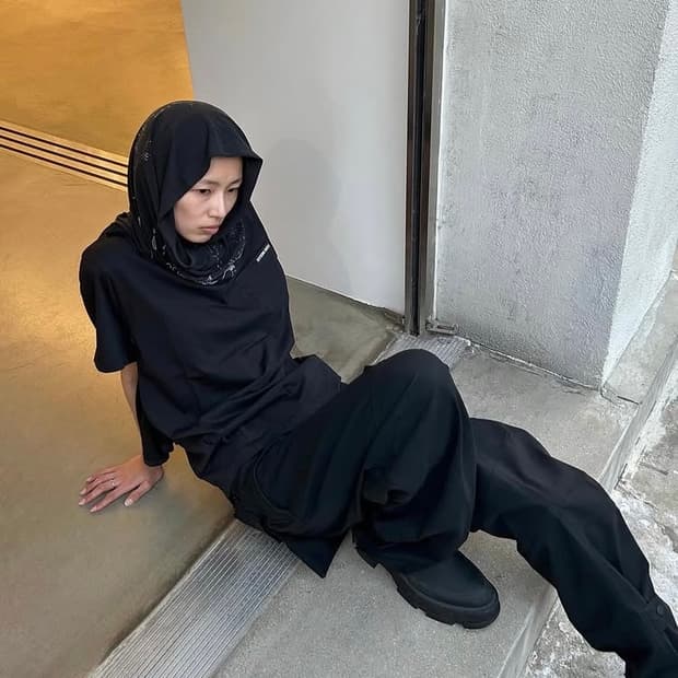 [2] 혜인서 반팔 & 그래픽 스카프