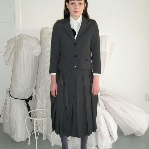 에옹쓰 O patch jacket