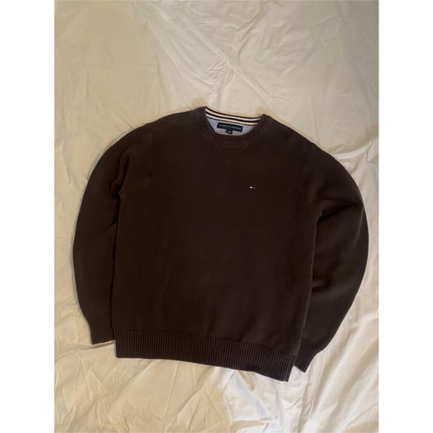 타미힐피거 니트
