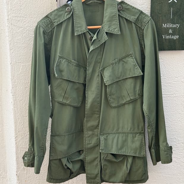 Rare) 60s 미군 2세대 정글퍼티그 자켓 (S or XS)