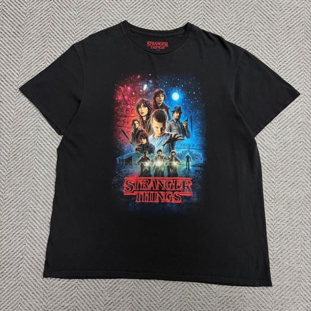 Stranger Things 그래픽 티셔츠 v4320