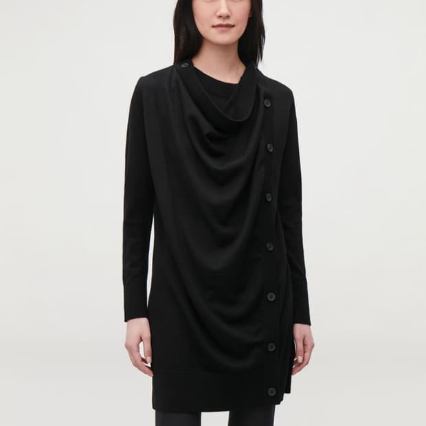 [COS 코스] 여성 드레이핑 가디건