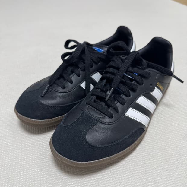 아디다스 삼바 블랙 255