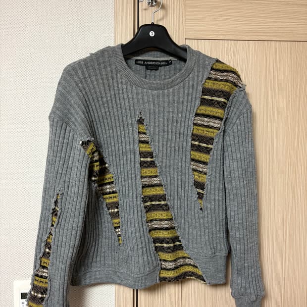 앤더슨벨 노르딕 니트 m