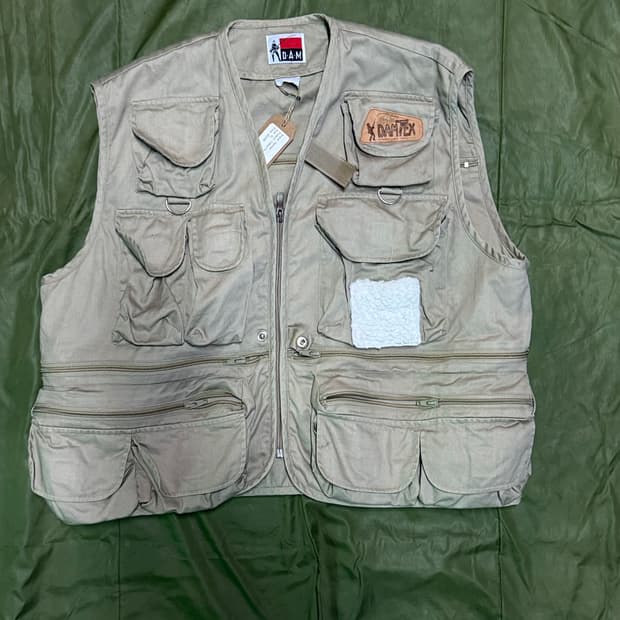 Damtex 코튼 피싱베스트 XL