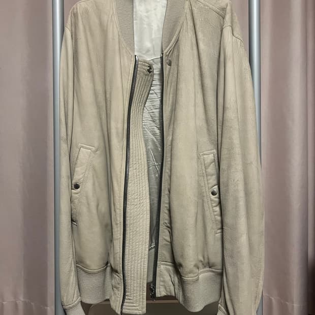 Rick Owens 23ss EDFU 램레더 봄버 자켓