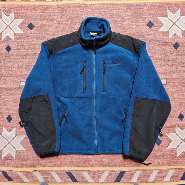 90s 엘엘빈 올컨디션 아웃도어 플리스 집업