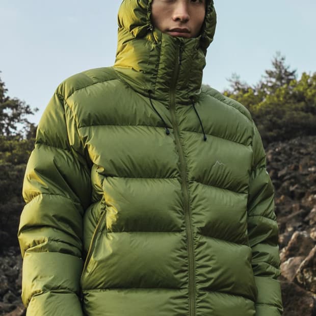 Cayl 올리브 다운 자켓