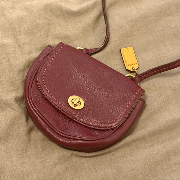 레어) COACH vintage mini cross bag