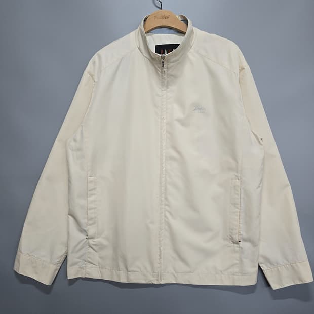 닥스(DAKS) 로고 집업 바람막이 자켓 100