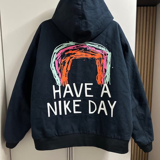 나이키 후드집업 (워크자켓) XXL 네이비