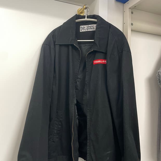 빈티지 해골 자켓