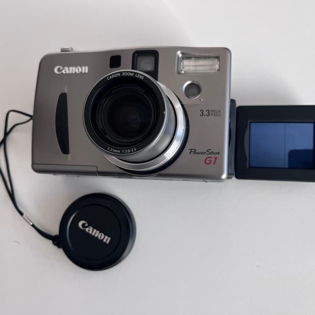 캐논 파워샷 G1 빈티지 디지털카메라