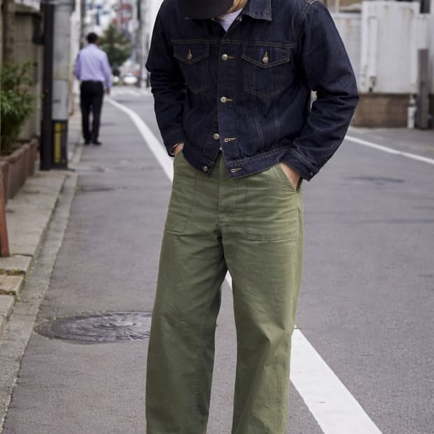 데님 트러커 자켓