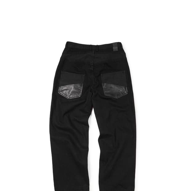ETCE KENDRICK REGULAR DENIM PANTS (BLACK