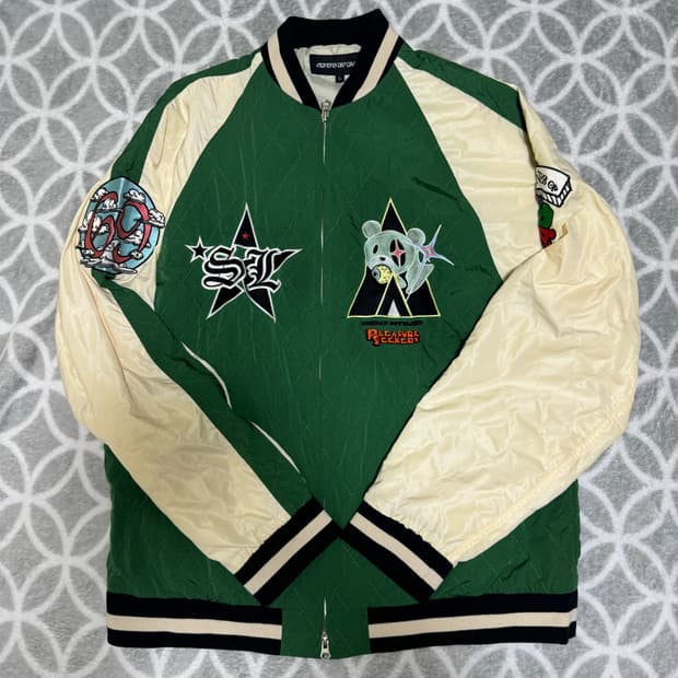 선데이오프클럽 수베니어자켓 그린 L