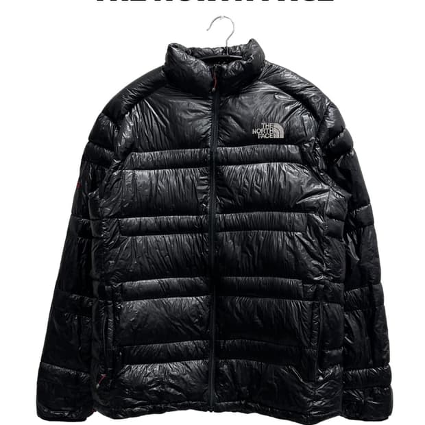 (95) 노스페이스 서밋시리즈 850필 경량 유광 패딩 자켓 블랙