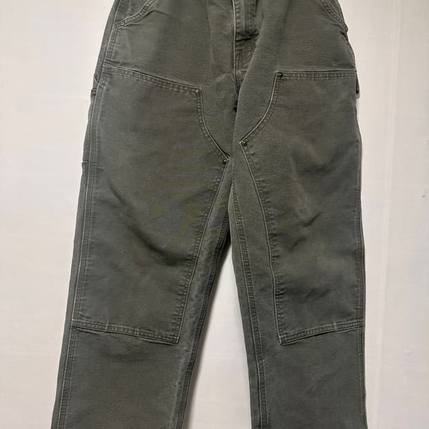 (32) 칼하트 더블니 모스그린 mos