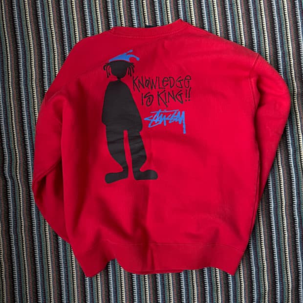 90s 올드 스투시 스웻 맨투맨