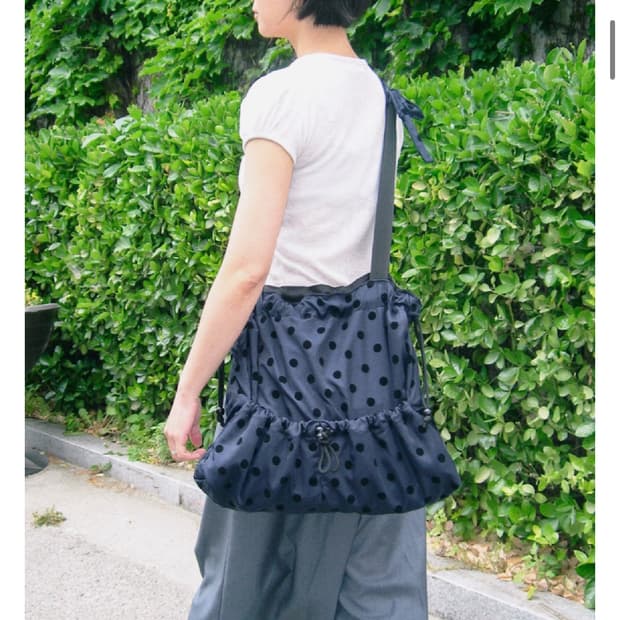 캔버스가든 도트 땡땡이 보부상가방