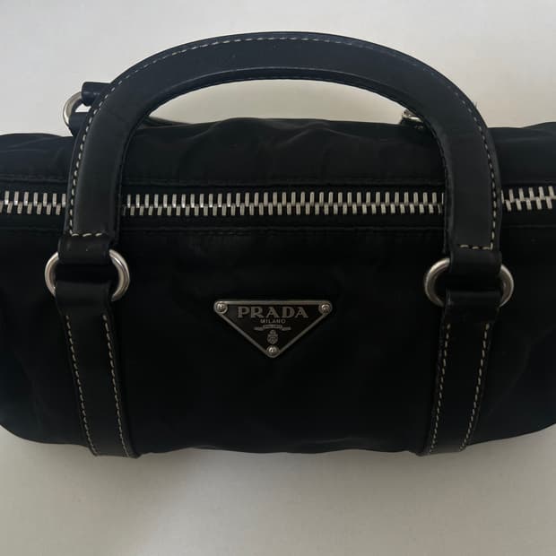 (정품) PRADA 프라다 가방 테스토 미니 토트백 숄더백 바게트백