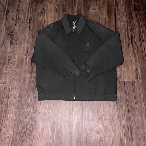 YSL 블루종 자켓