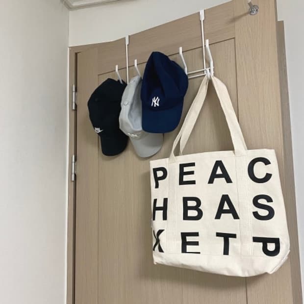 피치바스켓마켓 에코백
