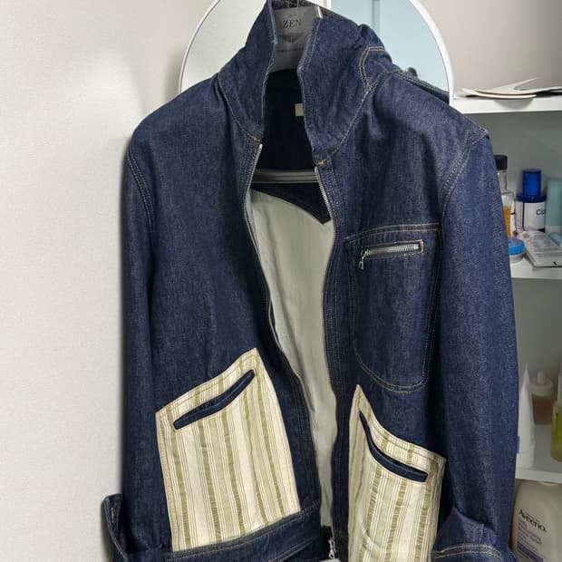 웨일즈보너 청자켓 52사이즈