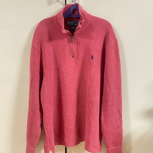 폴로 랄프 로렌 반 집업