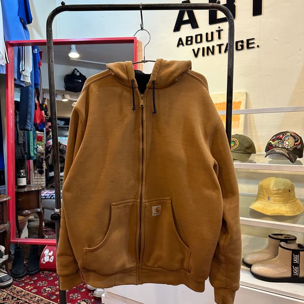 칼하트 레인디펜더 써멀 방수 후드집업 M