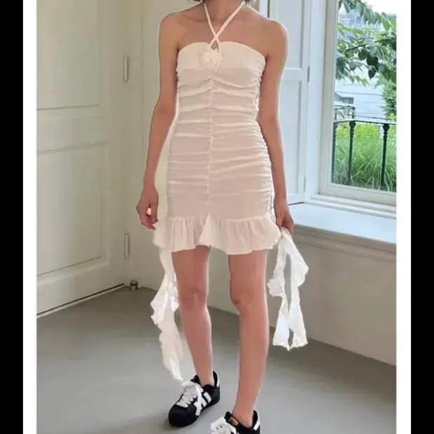 드라이로즈 하바나 셔링원피스