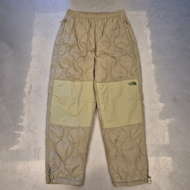 노스페이스 퀼팅 패디드 팬츠