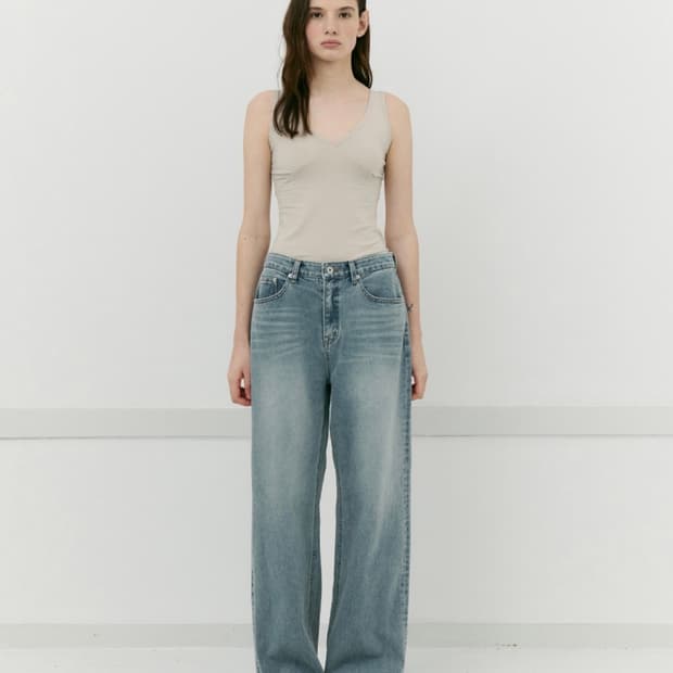 아르토 빈티지 와이드 데님