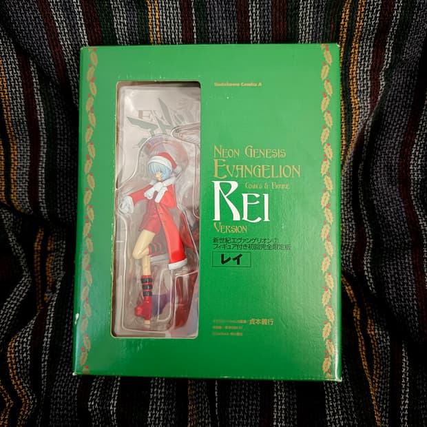 [에반게리온] 한정판 레이 크리스마스 피규어