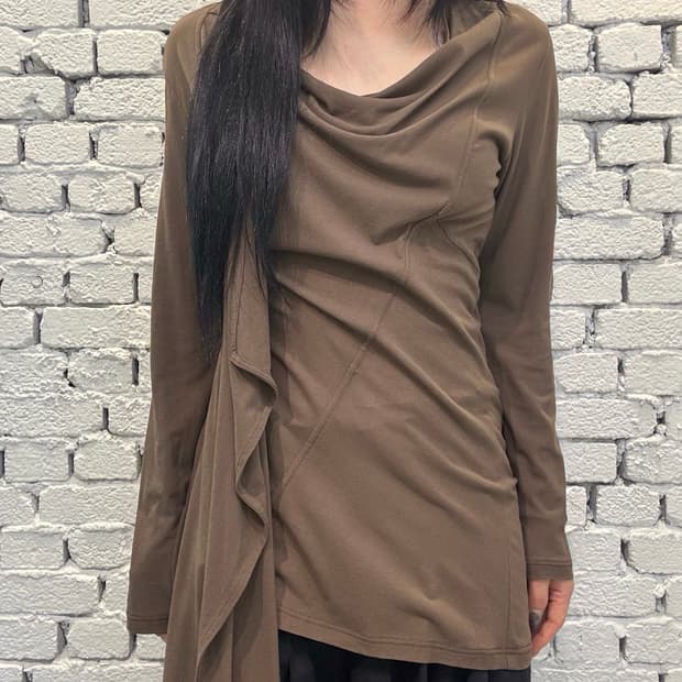 Drape Layered Cardigan