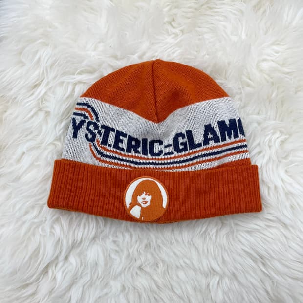 히스테릭글래머 빅슨 패치 로고 비니