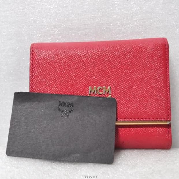 MCM/여성사피아도반지갑(정품)