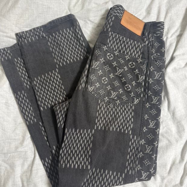 루이비통 니고 데님팬츠 