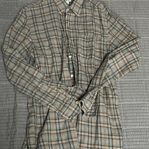 rrl 체크셔츠 m(15 1/2)