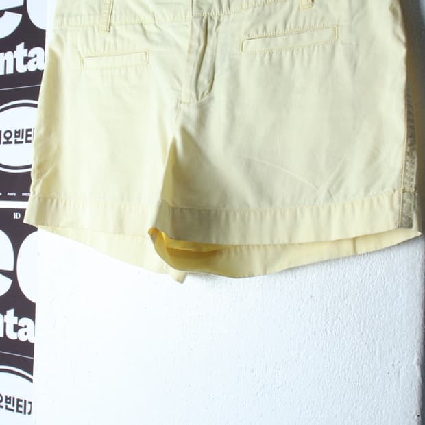 W(L-XL) 폴로 랄프로렌 반바지 팬츠 치노 노랑 숏-P10556